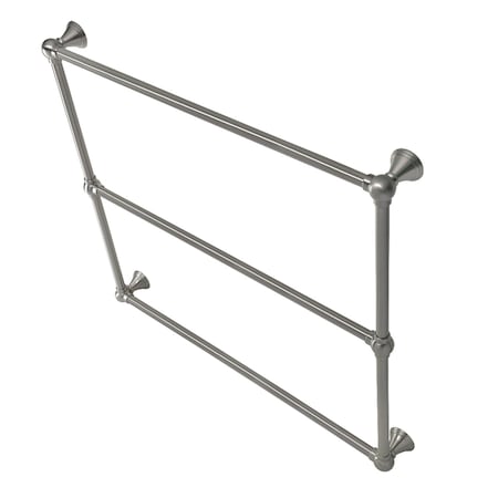 Kingston Brass DTC323619SN 36-Inch Wall Mount Towel Rack, Brushed Nickel DTC323619SN